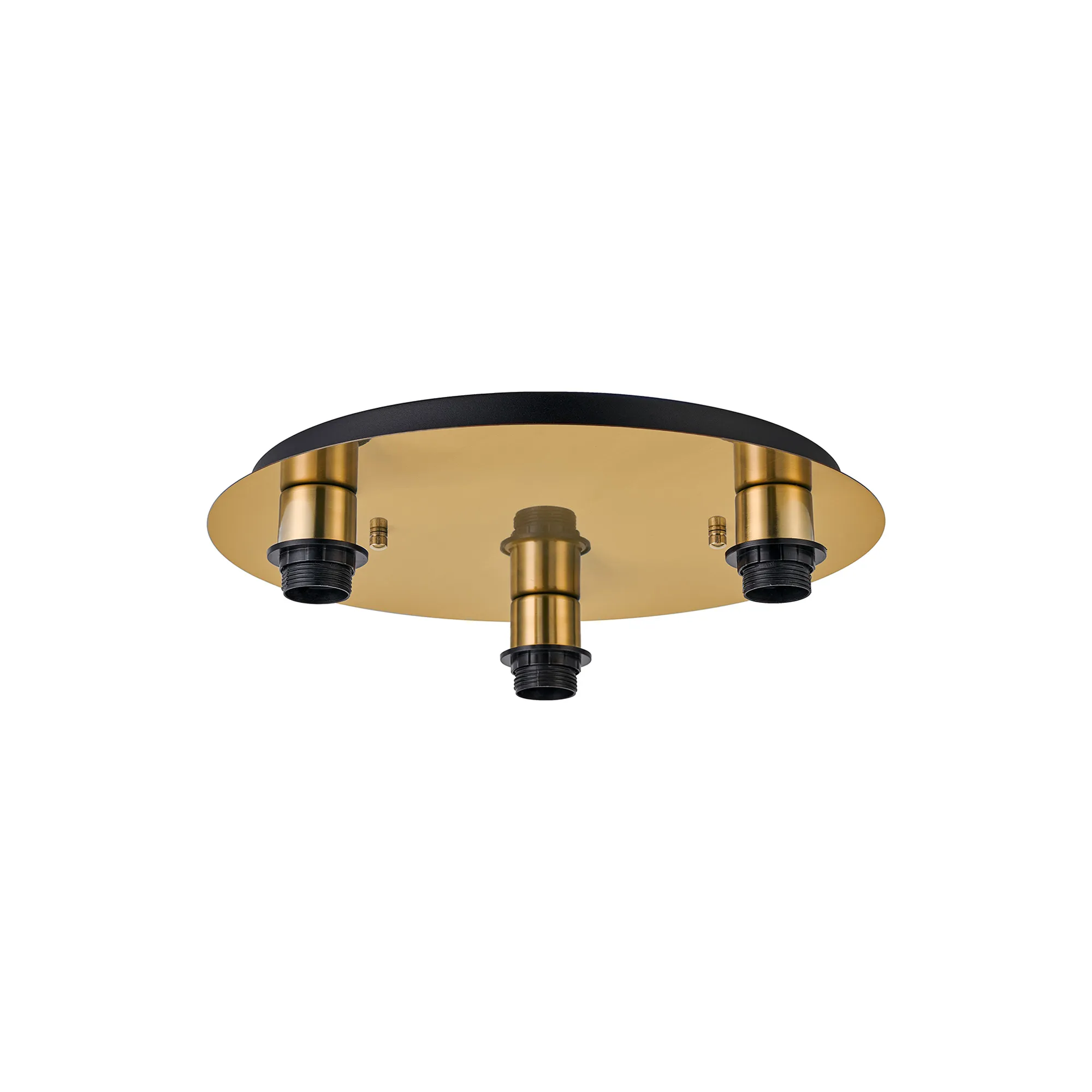 Carrie Antique Gold Ceiling Lights Deco Flush Fittings